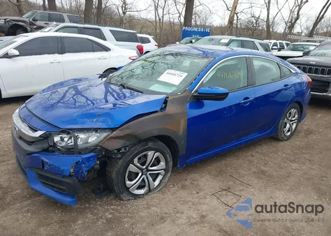 2016 Honda Civic Lx from USA, damaged, VIN 19XFC2E52GE035772